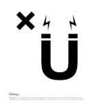 Do-Not-Place-Near-Magnet-Symbol A magnet, do not place near magnets symbol