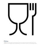 Food-Safe-Symbol Cup and fork, food safe symbol