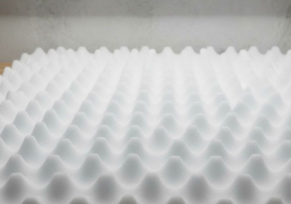 Convoluted foam sheet