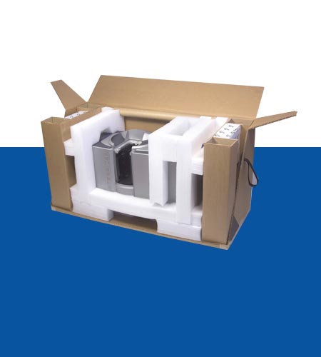 Foam shipping boxes
