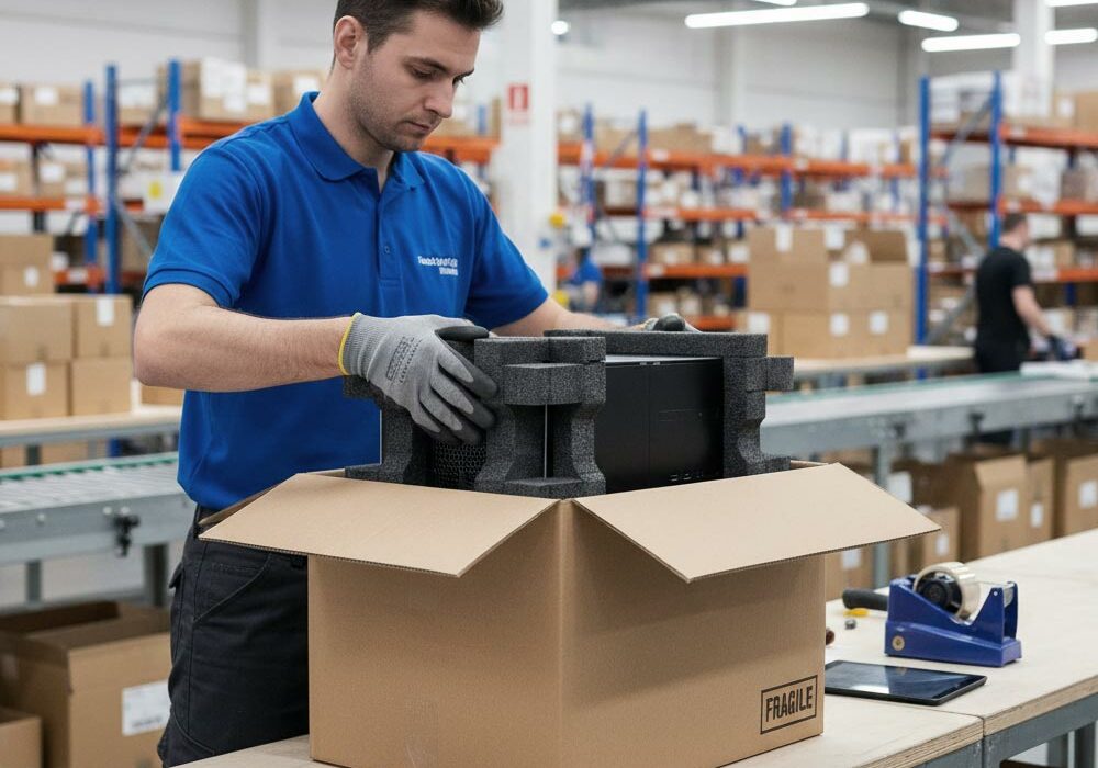 Recycled-foam-packaging-inserts