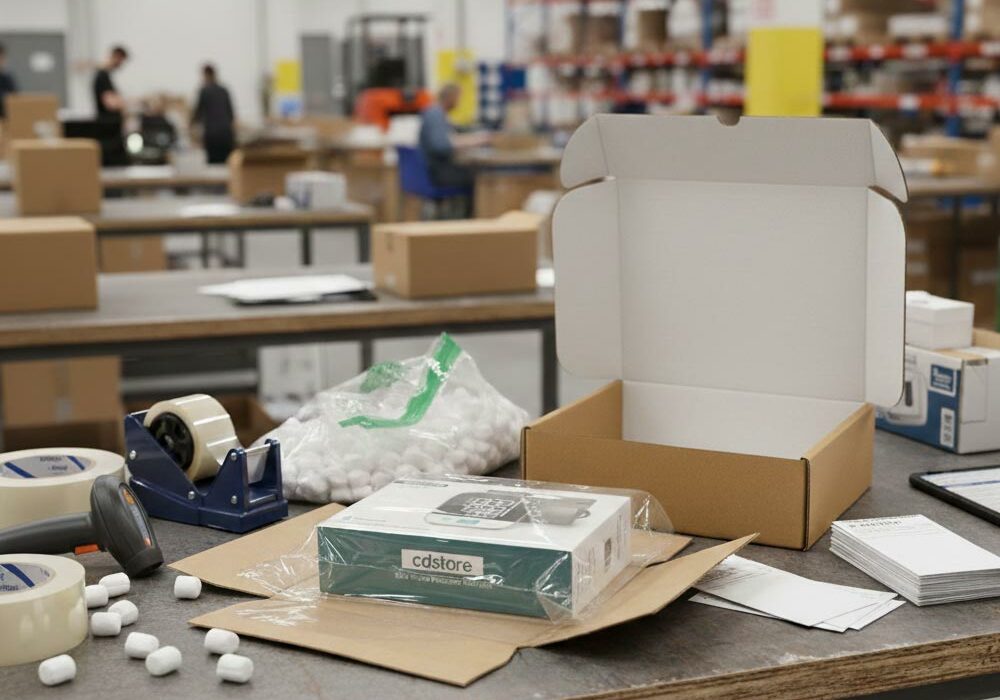 Retention-box-packaging Retention box packaging