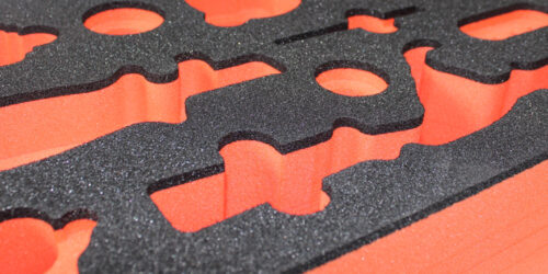 A converted foam inserts